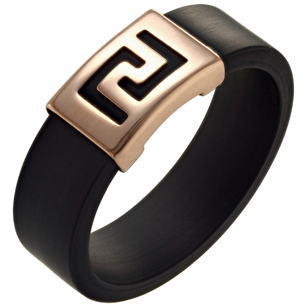 

Кольцо из золота с каучуком Tango Jewellery Company 900633 размер 16