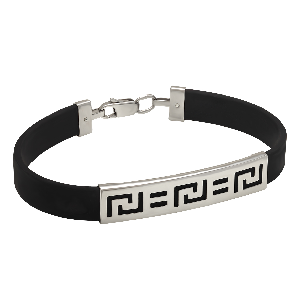 

Браслет из серебра с каучуком Tango Jewellery Company 910035С размер 180