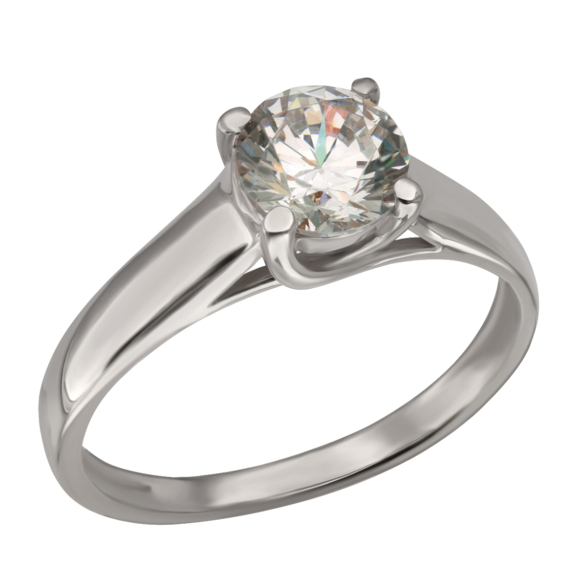 

Серебряное кольцо с фианитом Tango Jewellery Company 320598С размер 19.5
