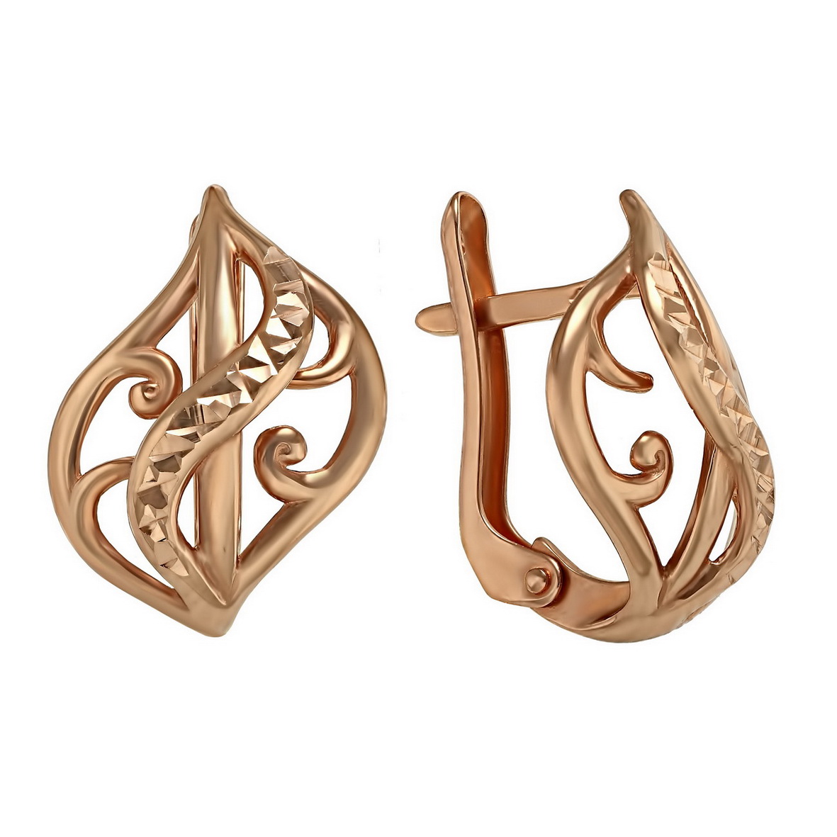 

Золотые серьги "В стиле TANGO" Tango Jewellery Company 400175