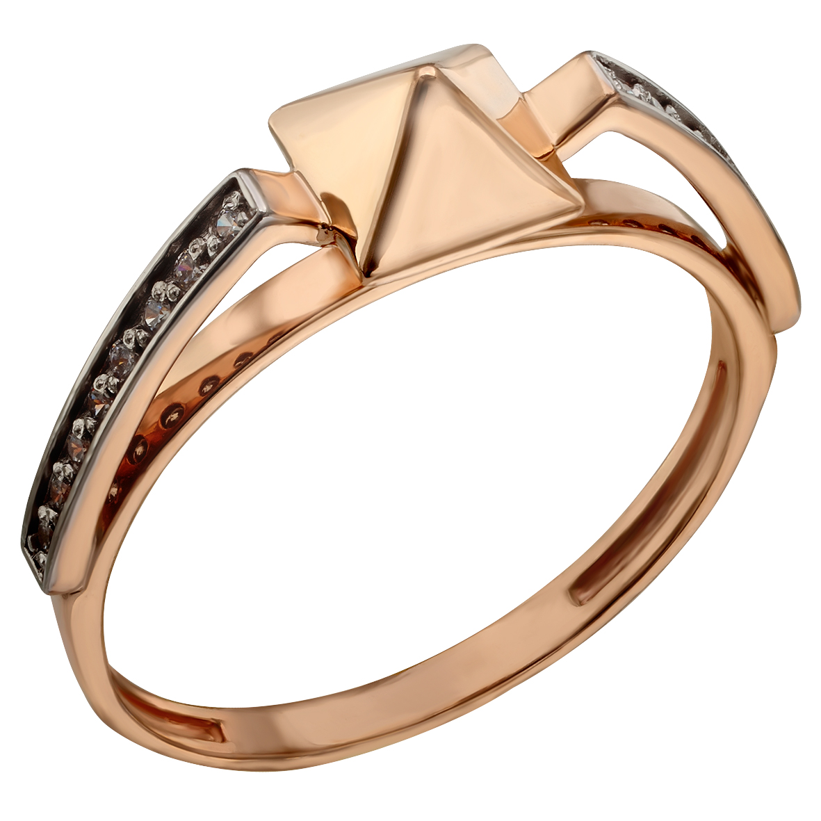 

Золотое кольцо с фианитами Tango Jewellery Company 380510 размер 17.5