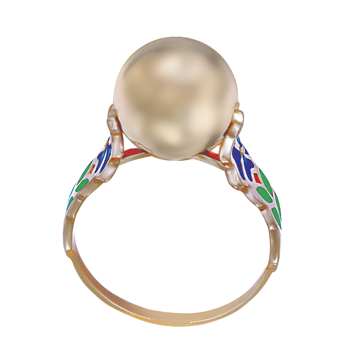 

Золотое кольцо с эмалью Tango Jewellery Company 300358Е размер 18.5