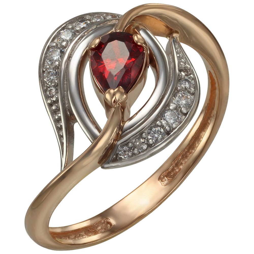 

Золотое кольцо с фианитами Tango Jewellery Company 350023 размер 16.5