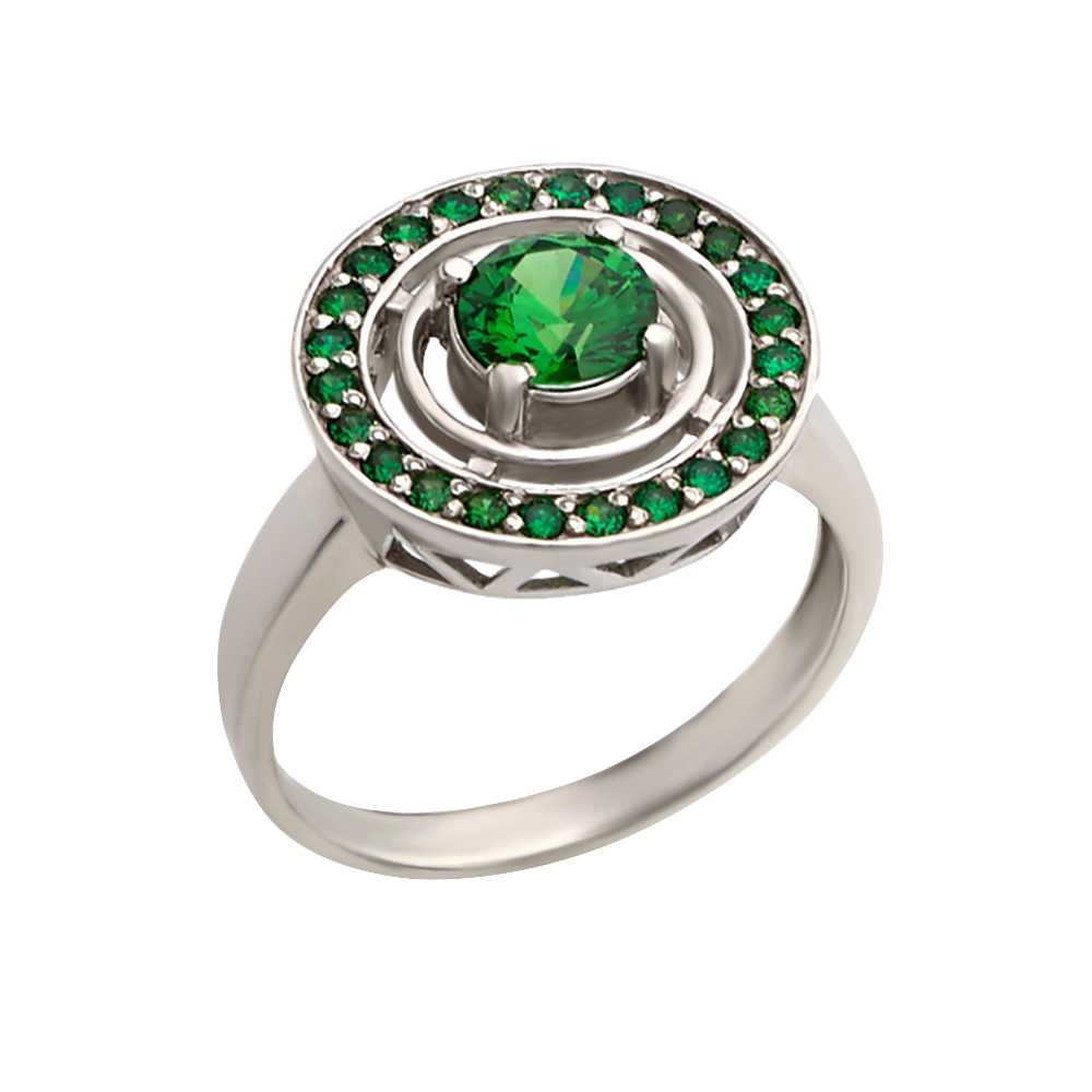 

Серебряное кольцо с фианитами Tango Jewellery Company 320903С размер 20