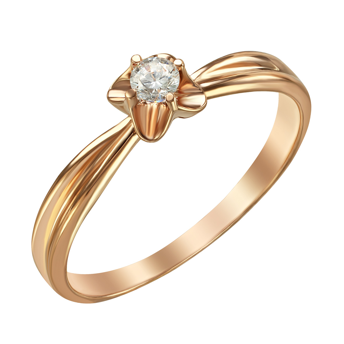 

Золотое кольцо с бриллиантом Tango Jewellery Company 740349 размер 18.5