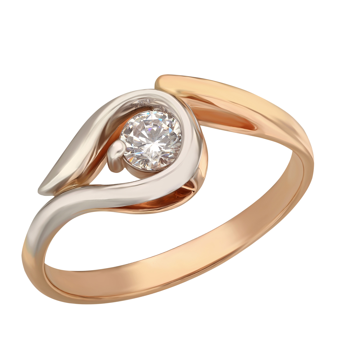 

Золотое кольцо c фианитами Tango Jewellery Company 330020 размер 17