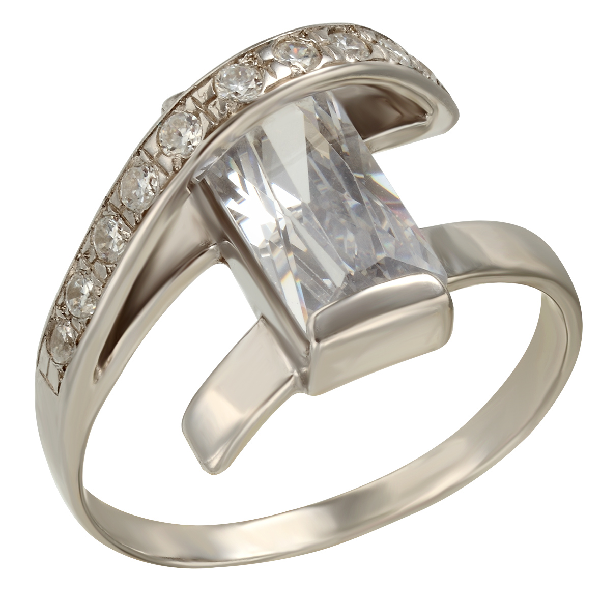 

Серебряное кольцо с фианитами Tango Jewellery Company 320330С размер 18
