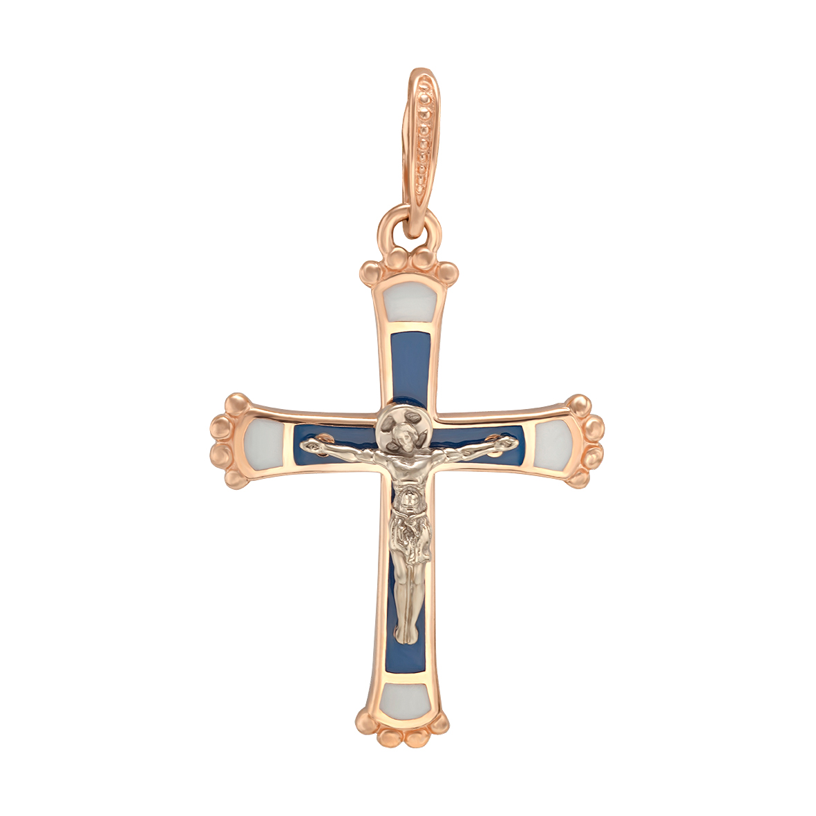

Золотой крест с эмалью Tango Jewellery Company 250065Е