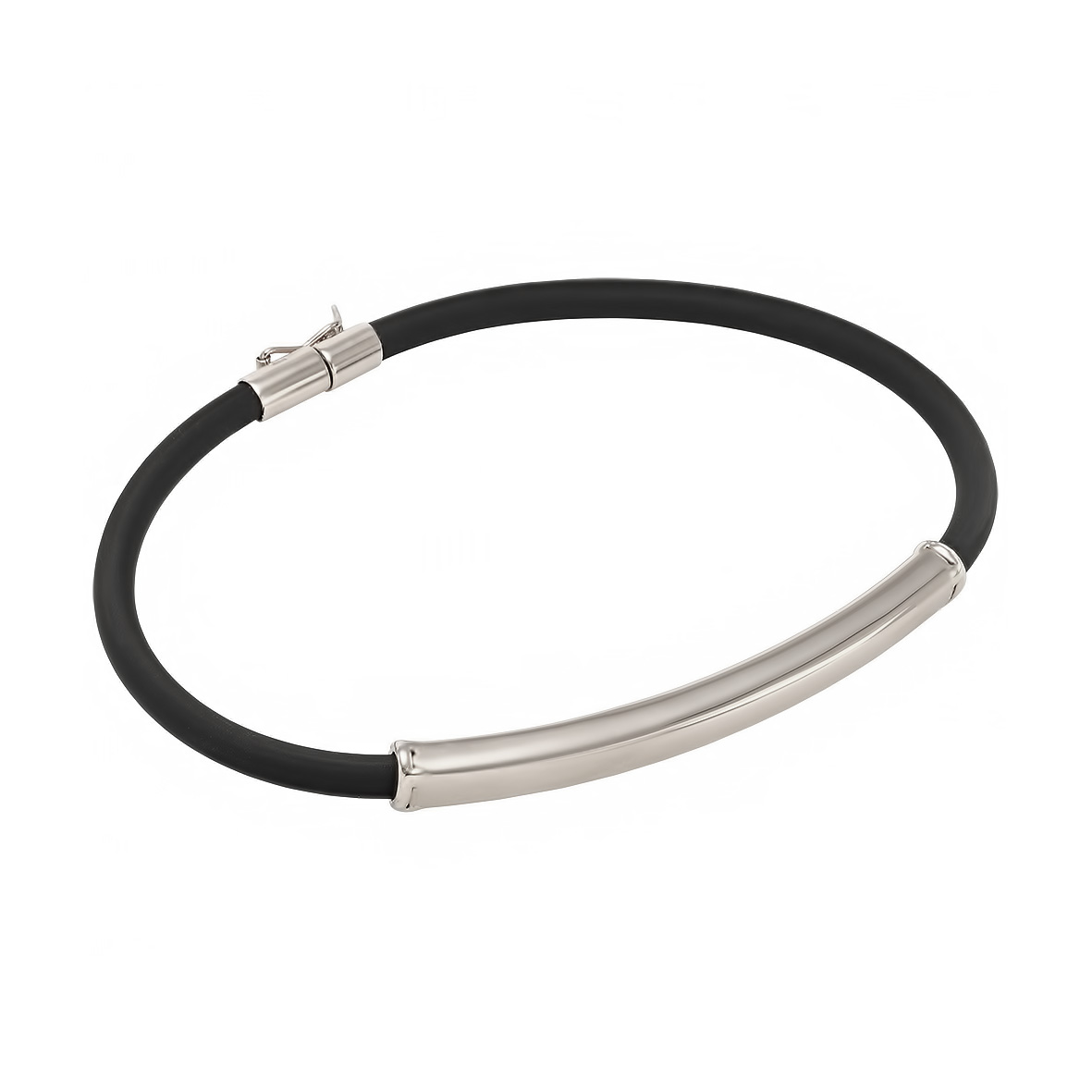 

Браслет из серебра с каучуком Tango Jewellery Company 910059С размер 190
