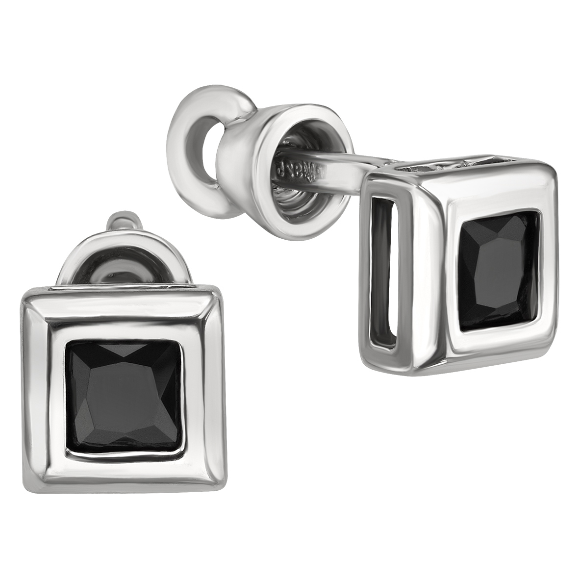 

Серебряные пуссеты с фианитом Tango Jewellery Company 520074С
