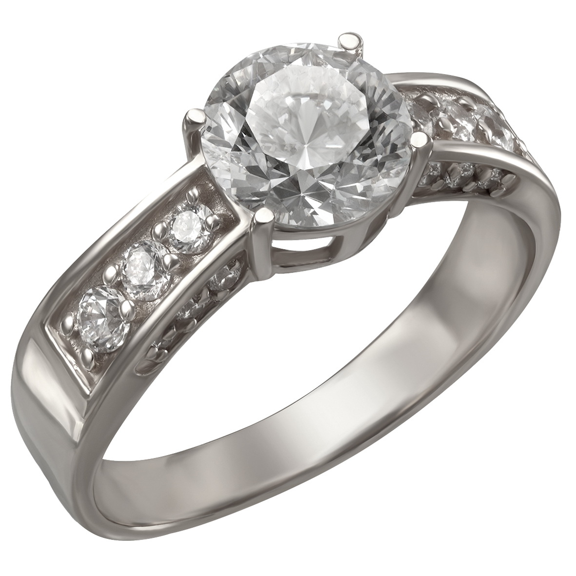 

Золотое кольцо с фианитами Tango Jewellery Company 380384В размер 17