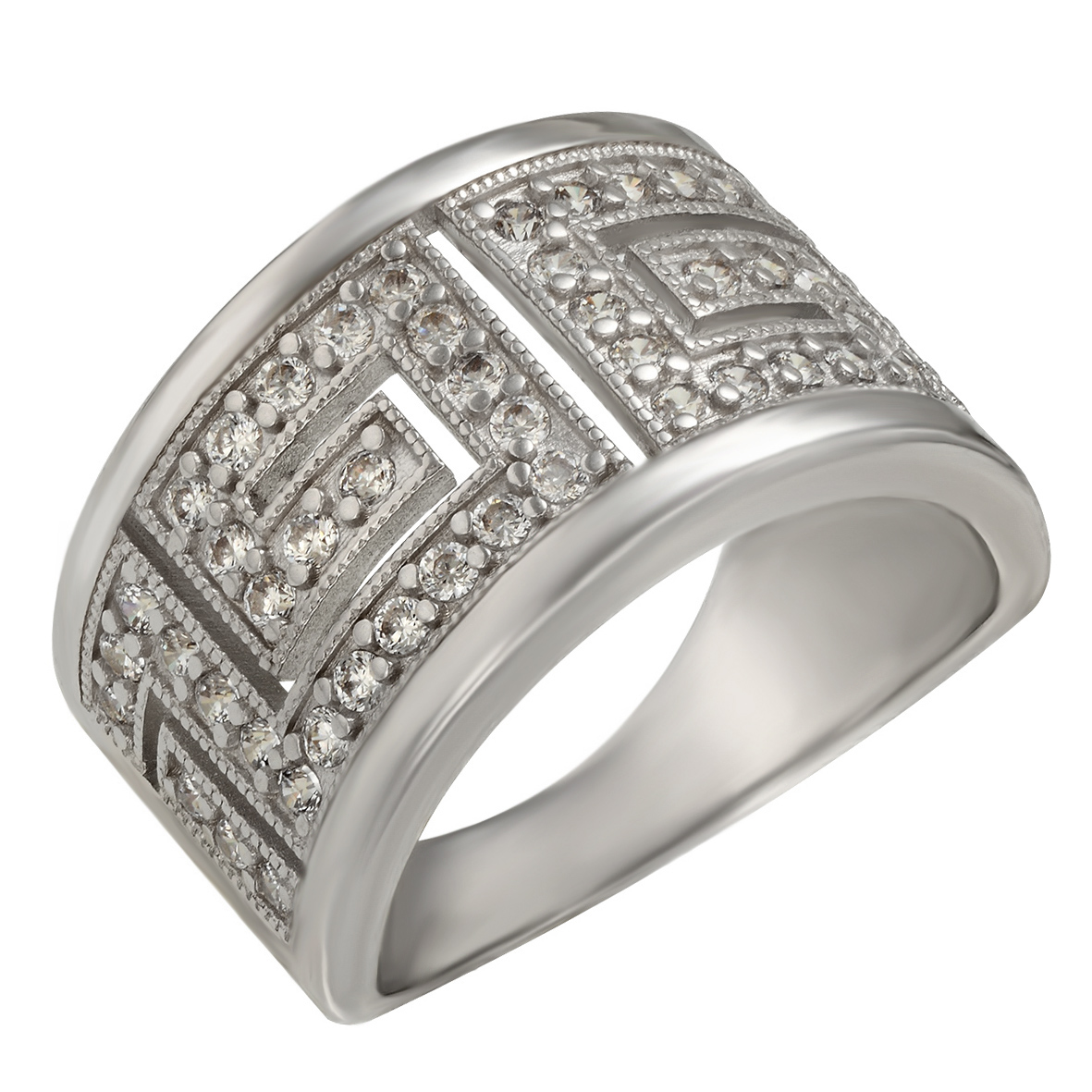 

Серебряное кольцо с фианитами Tango Jewellery Company 380124С размер 21