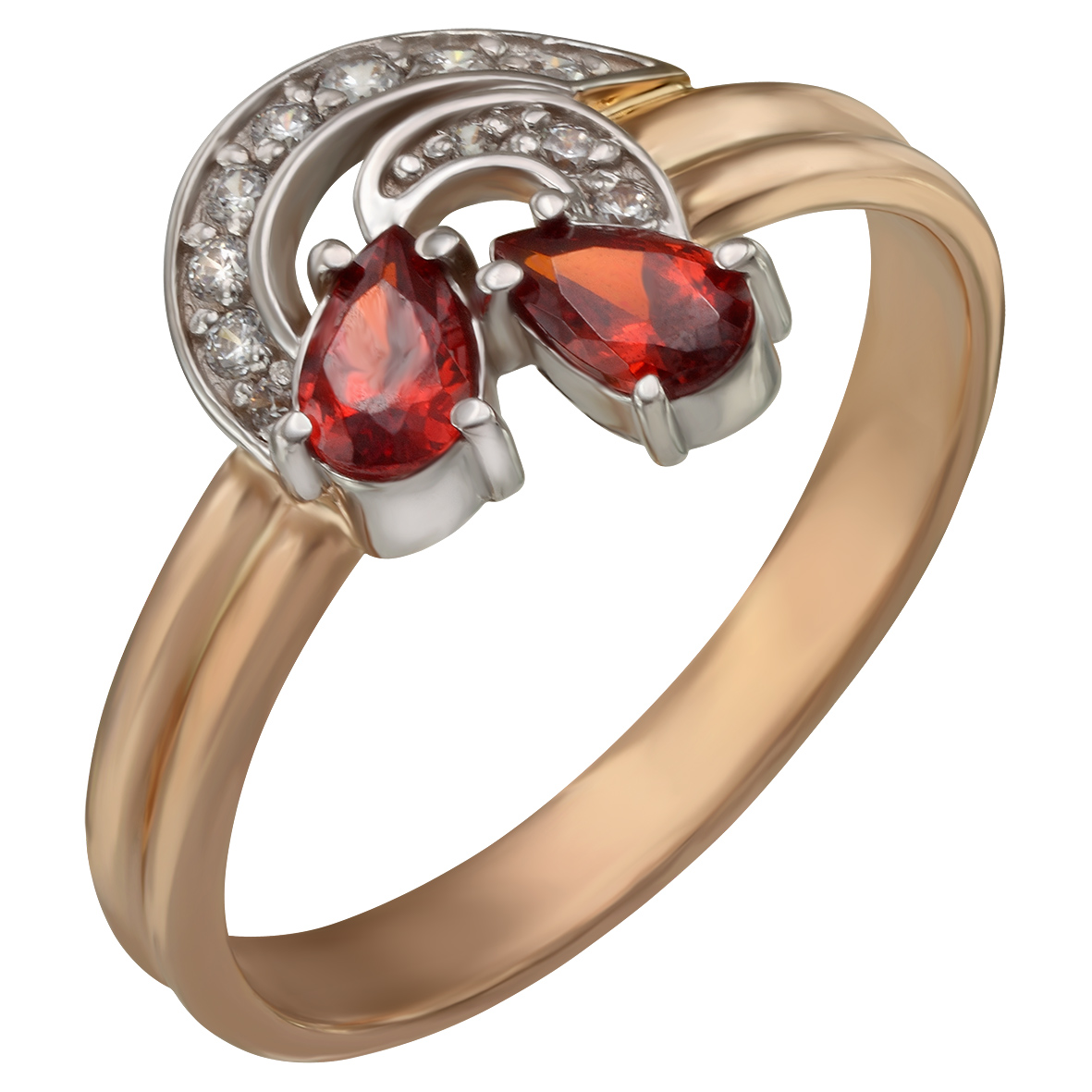 

Золотое кольцо с фианитами Tango Jewellery Company 350038 размер 18.5