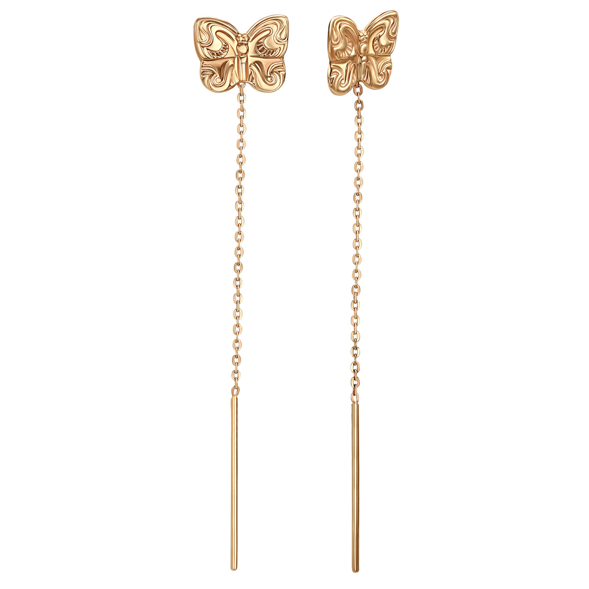 

Золотые серьги-протяжки Tango Jewellery Company 580050
