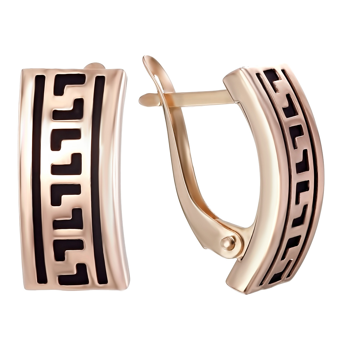 

Золотые серьги с каучуком Tango Jewellery Company 930006