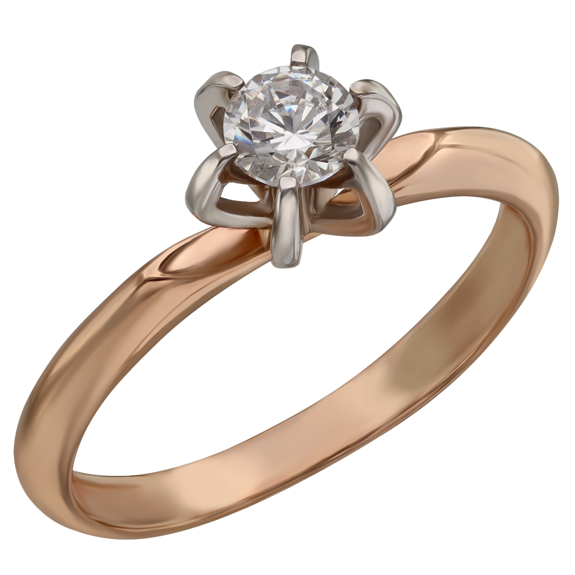 

Золотое кольцо с фианитом Tango Jewellery Company 350073 размер 16.5