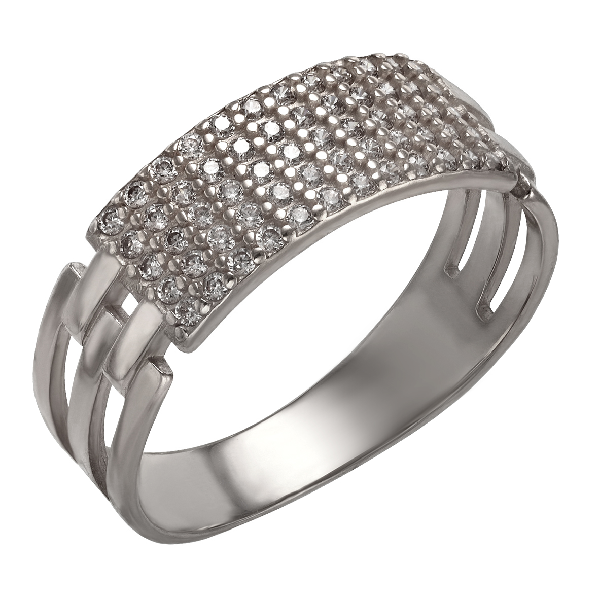 

Серебряное кольцо с фианитами Tango Jewellery Company 380088С размер 19.5