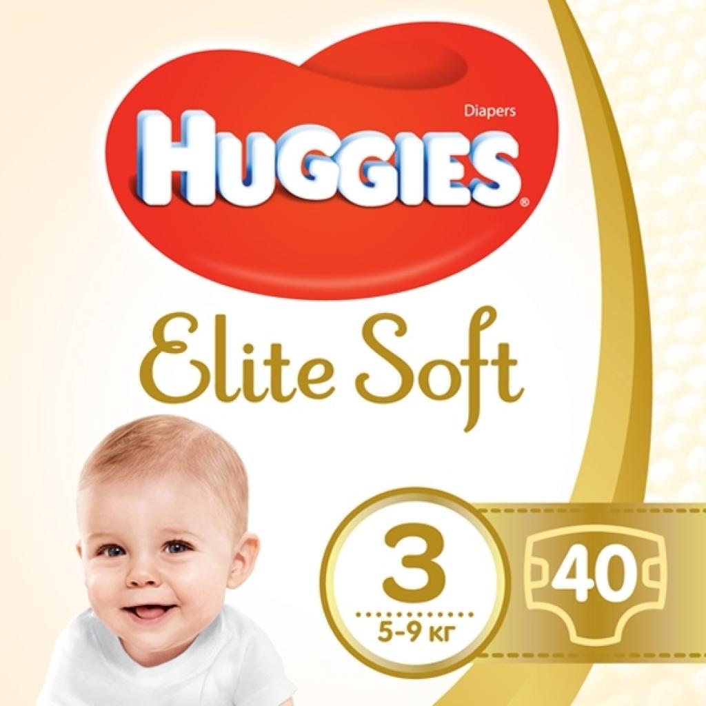 

Подгузник Huggies Elite Soft 3 (5-9 кг ) Jumbo 40 шт (5029053547770)