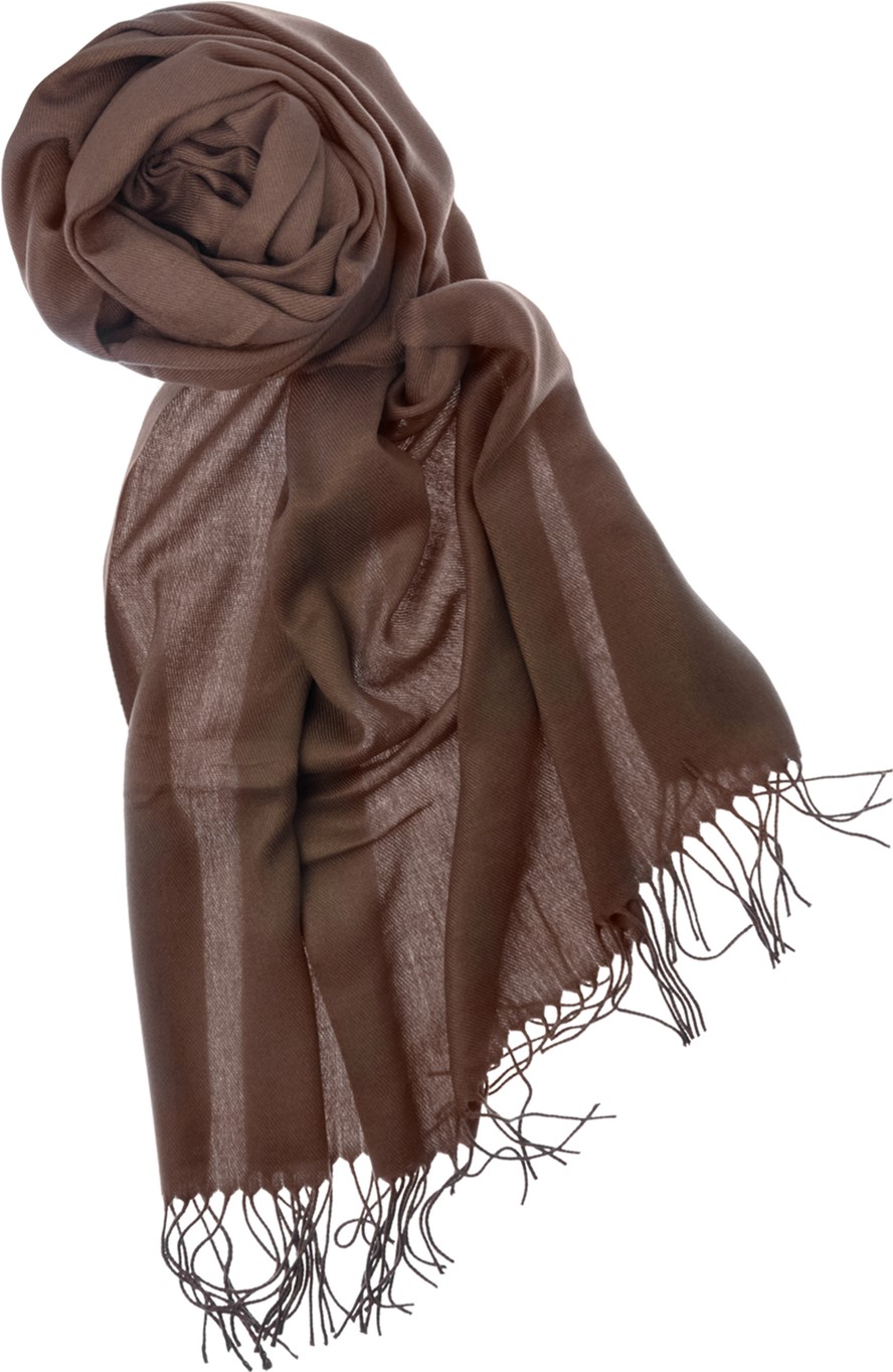 

Палантин Pashmina 3330543 70 х 180 см Коричневый