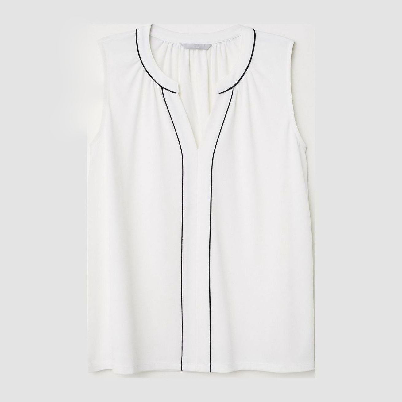 

Топ H&M 0632307-0  Белый, Топ H&M 0632307-0 XS Белый