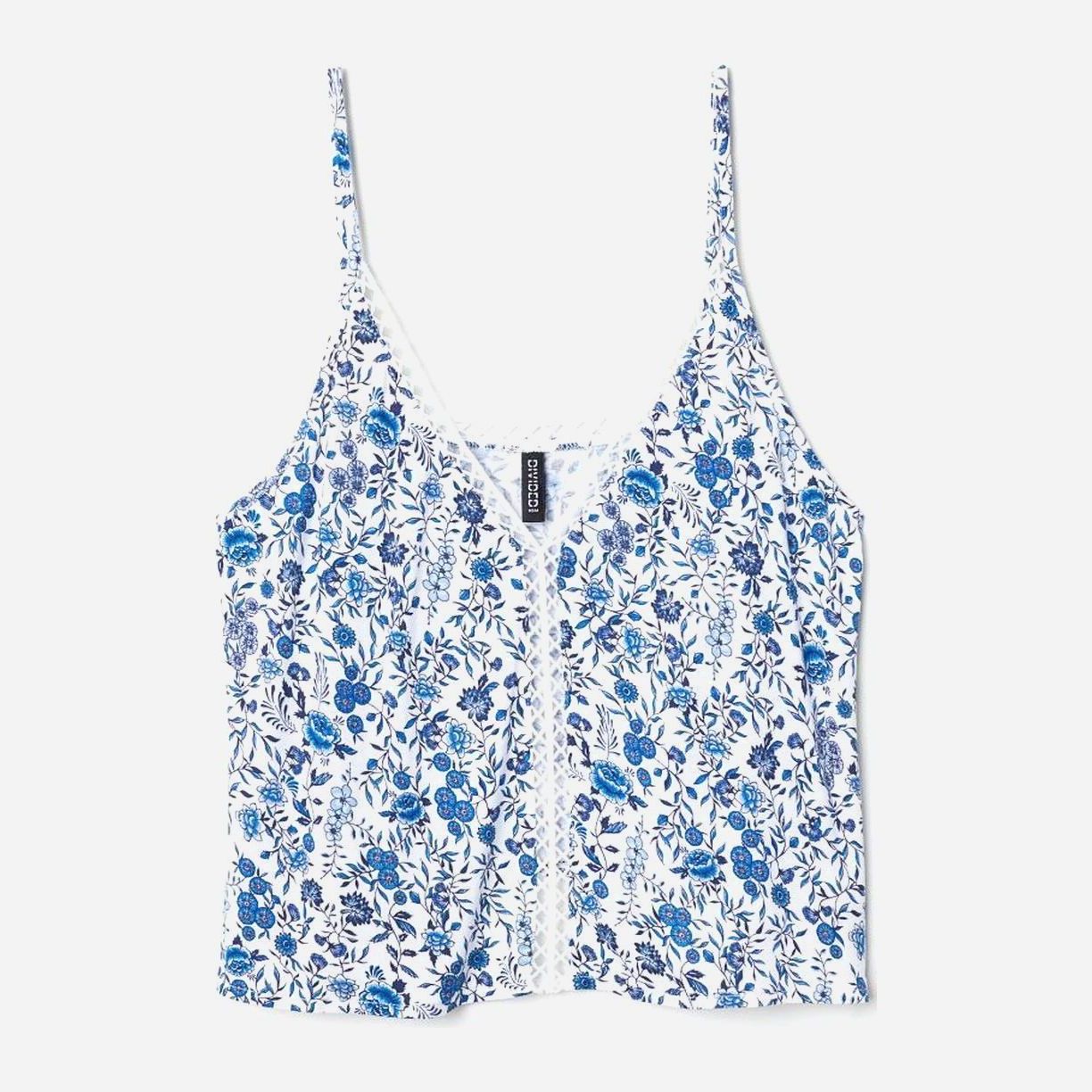 

Топ H&M 0651902-8  Белый, Топ H&M 0651902-8 XS Белый