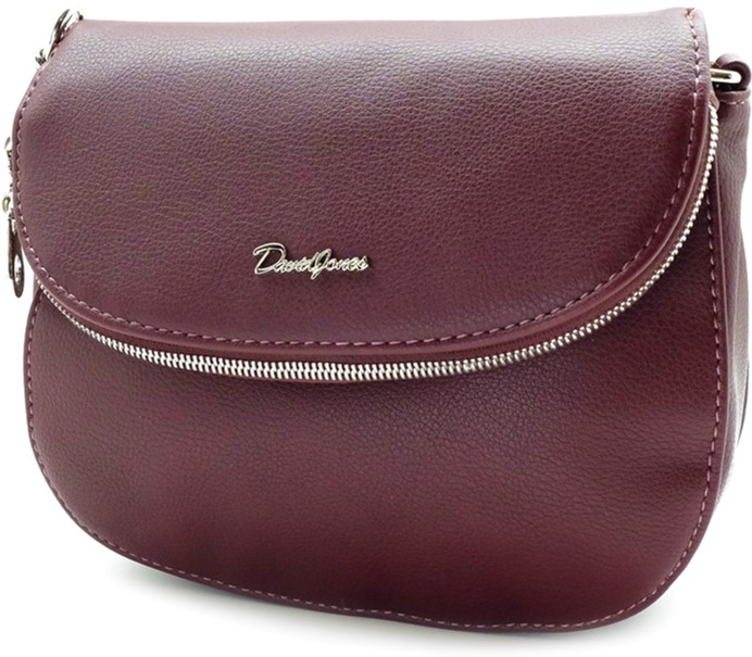 

Женская сумка David Jones 7771856 Бордовая
