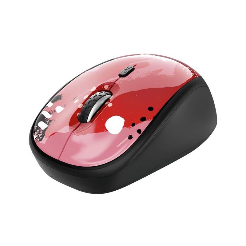 

Мышь Wireless Trust Yvi (24440) Red USB