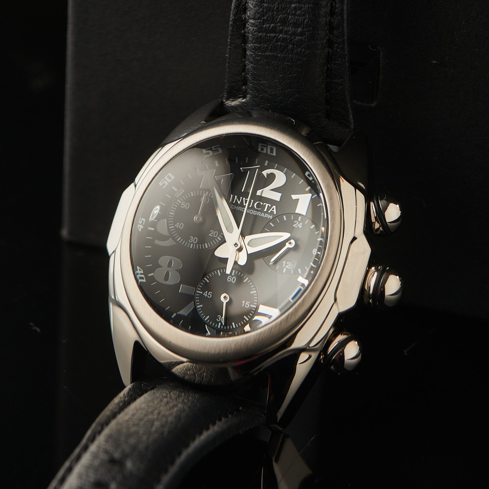 

Американские мужские часы на кожаном ремешке хронограф Invicta Lupah 31400