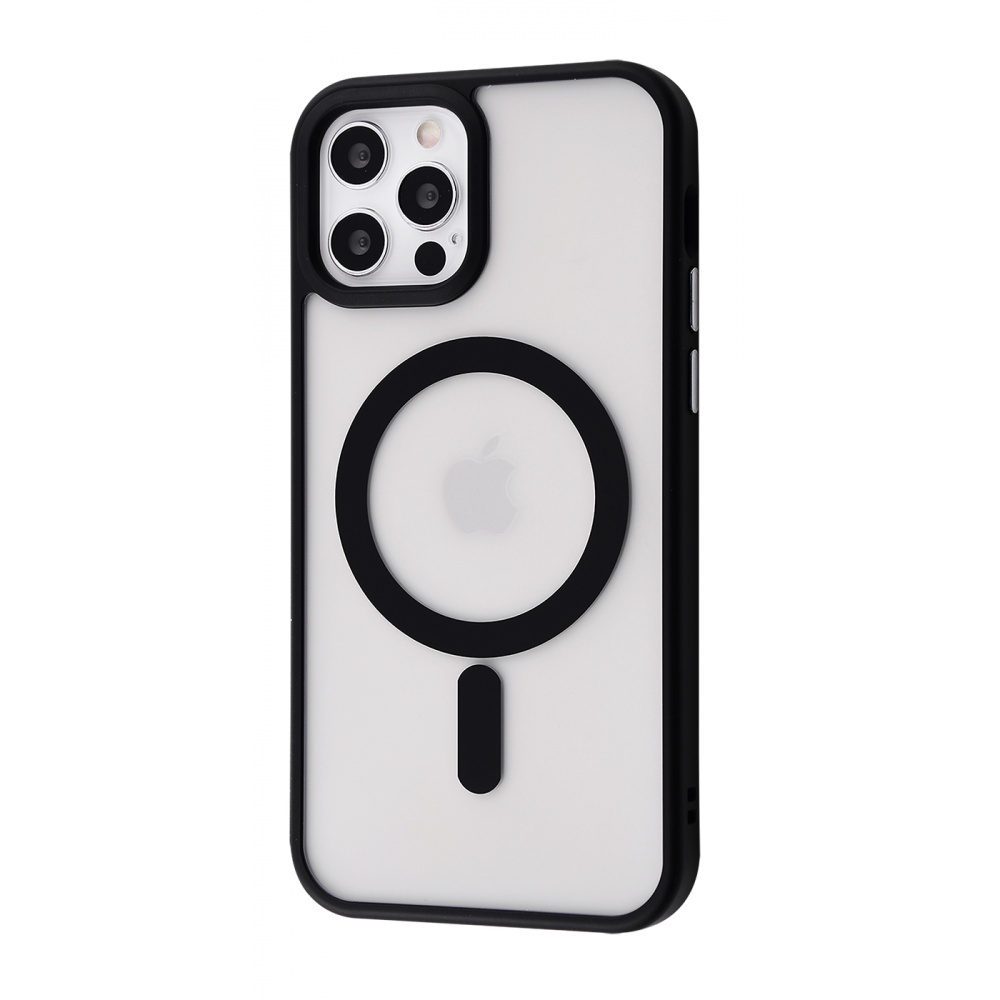 

Чехол с поддержкой magsafe WAVE Magnetic Case iPhone 13 Pro Max black Черный