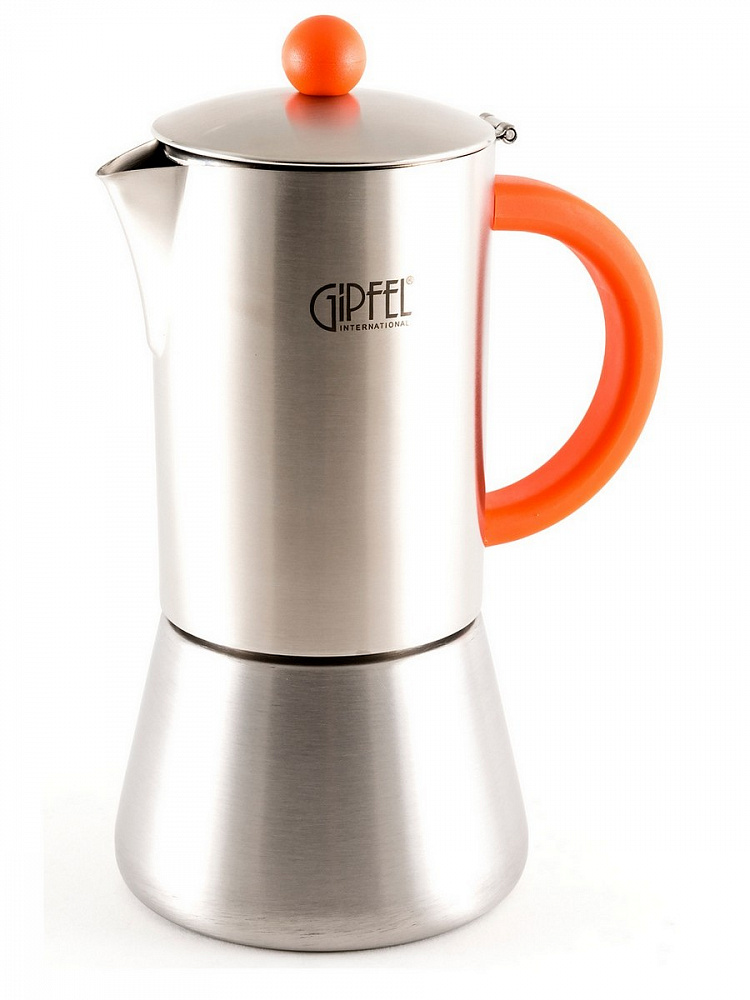 

Гейзерная кофеварка GIPFEL Crupp 0.5 л стальной (5318)