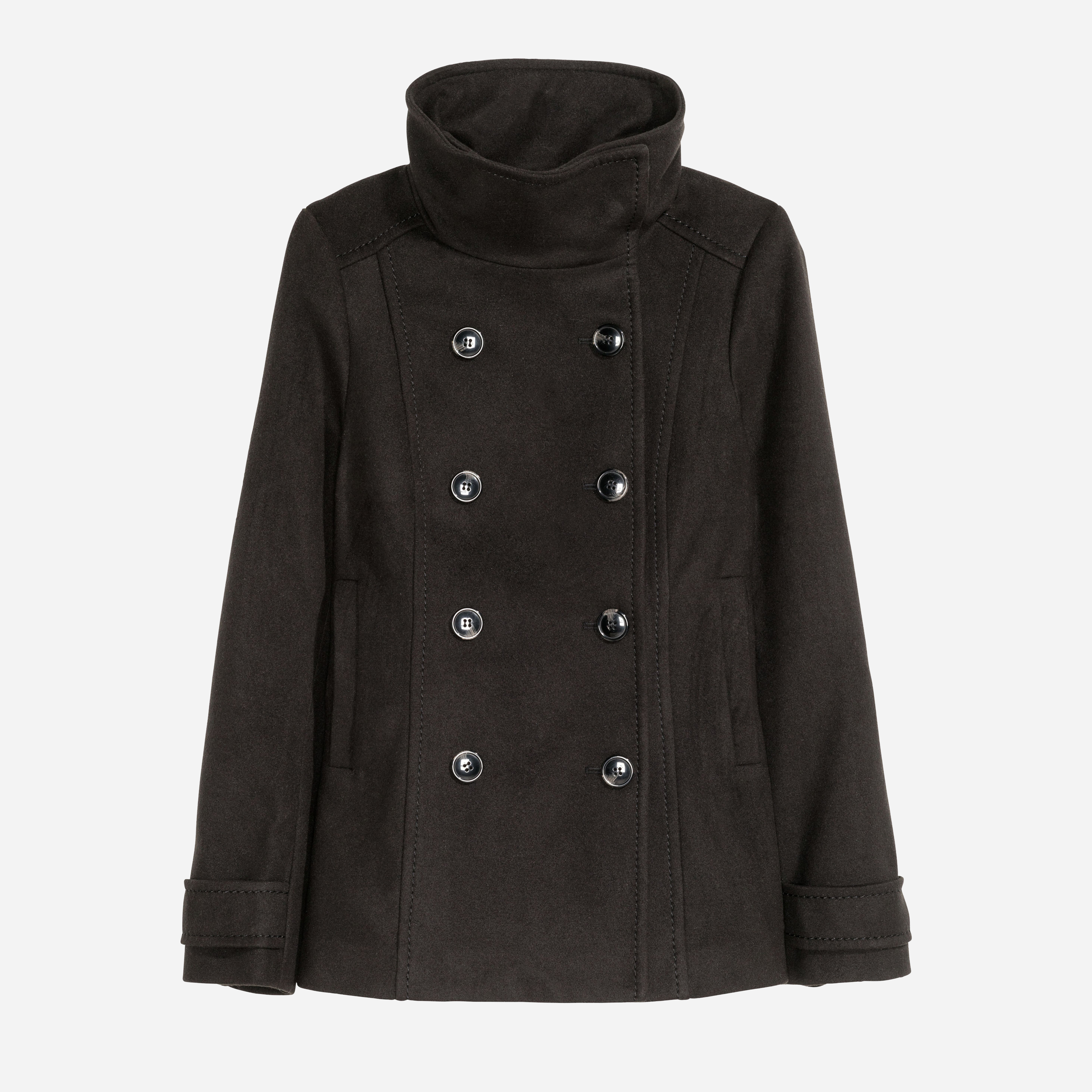 

Пальто H&M 39016243  Черное, Пальто H&M 39016243 36 Черное