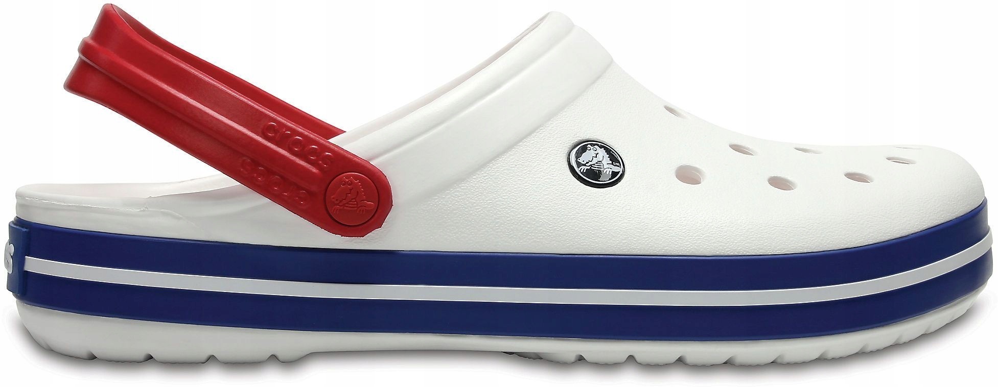 

Сабо Crocs Jibbitz Crocband 11016-11I-M6/W8 38 Белый с синим