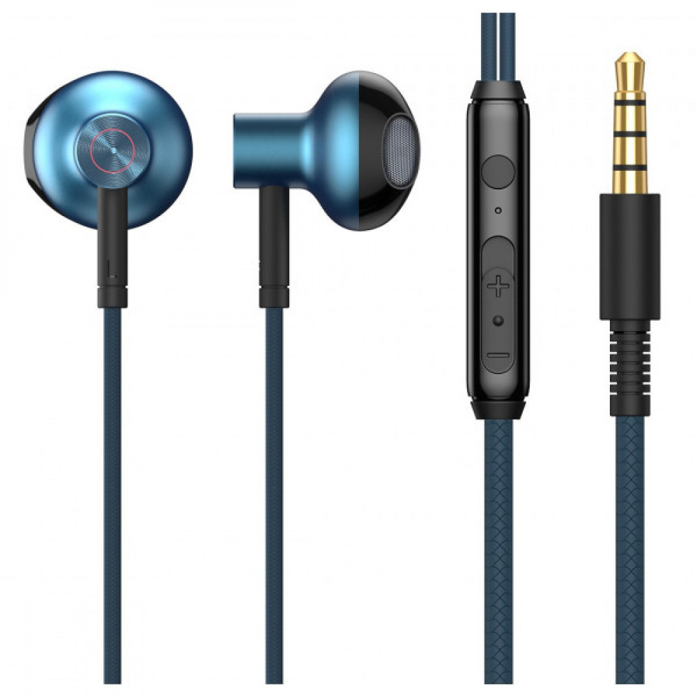 

Наушники Baseus Encok H19 Wired blue