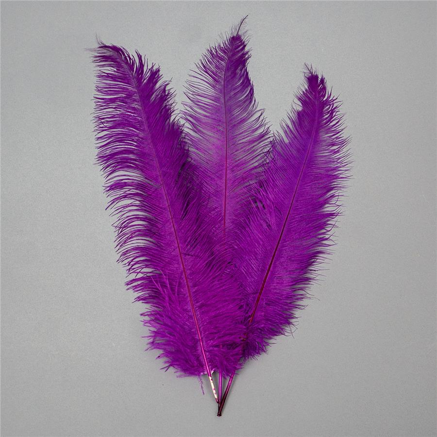 

Набор из 5 единиц. Страусиное перо 55 см фиолетовый (8501-001/purple), Elisey