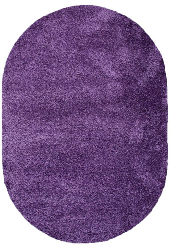 

Ковер с высоким ворсом Himalaya 8206A lilac овал 0.80x1.50