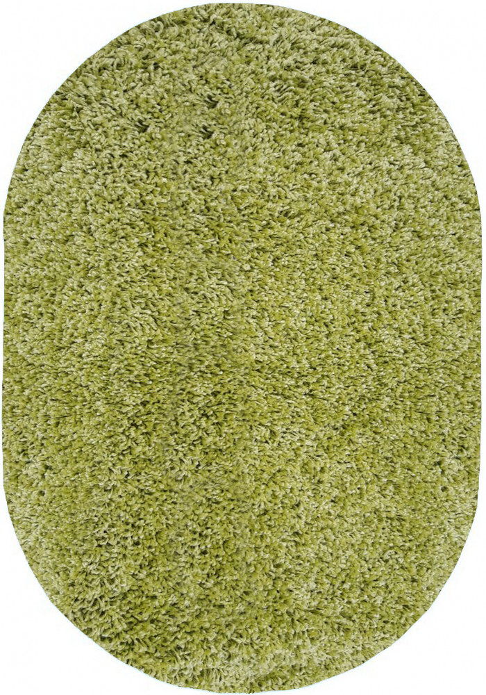 

Ковер с высоким ворсом Loca 6365A l-green овал 0.50x0.80