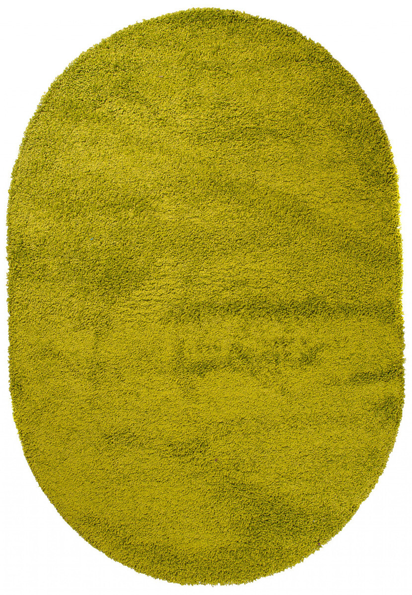 

Ковер с высоким ворсом Loca 6365A green овал 2.00x3.00