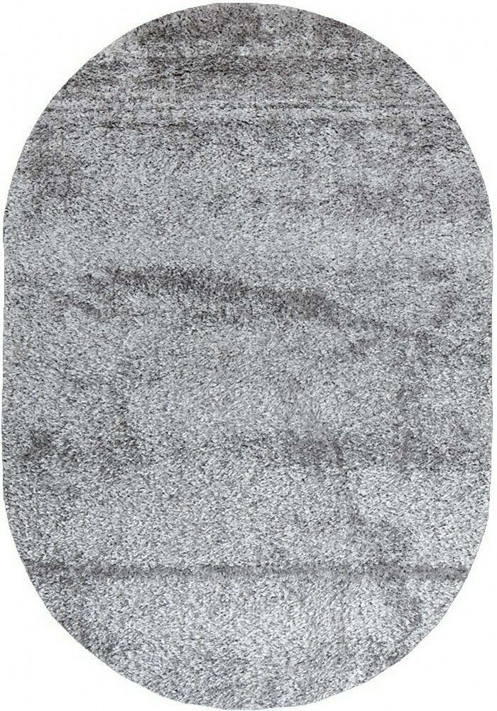 

Ковер с высоким ворсом Puffy 4b S001a grey овал 1.60x2.30