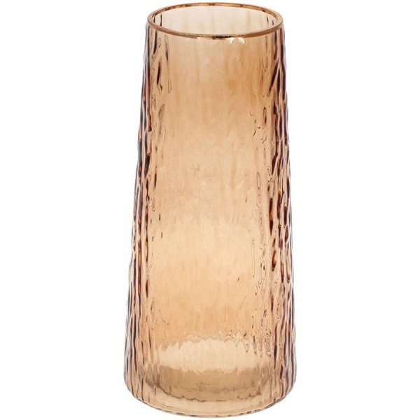 

Ваза декоративная Ancient Glass "Шанхай" 24х11см, стекло, бежевый