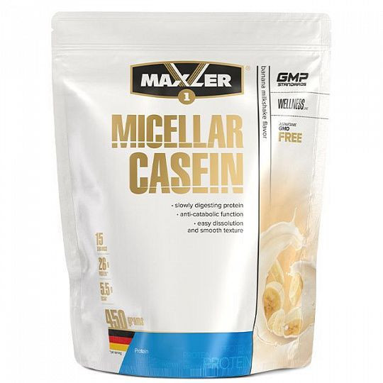 

Мицеллярный казеин Maxler "Micellar Casein" Банан (450г)