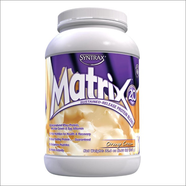 

Многокомпонентный протеин Syntrax "Matrix" Апельсиновый крем (908г)