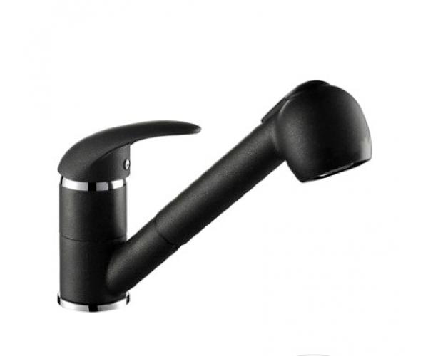 

Смеситель для кухни Aquasanita Rondo 2581-601 black metallic