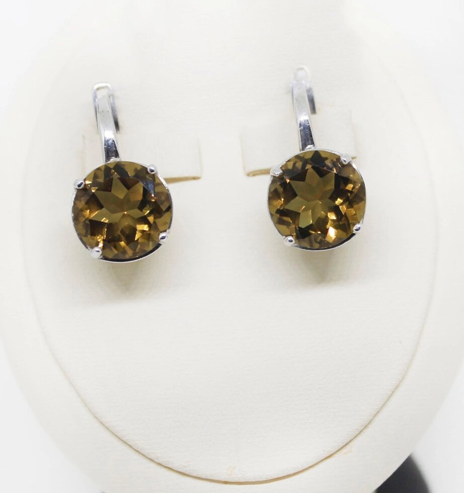 

Сережки серебряные с султанитом 7,27 г