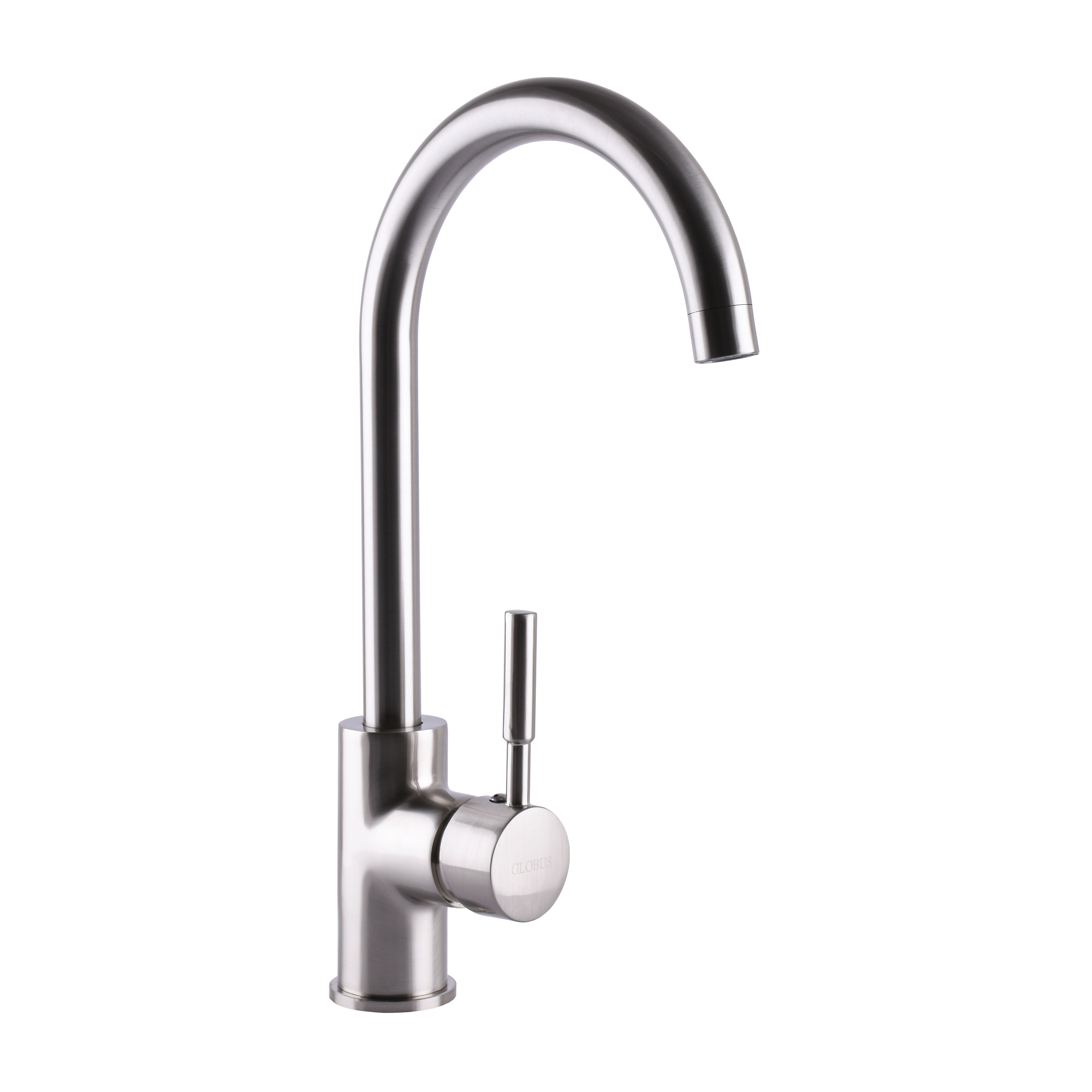 

Смеситель для кухни Globus Lux LAZER GLLR-0203S-8 STSTEEL