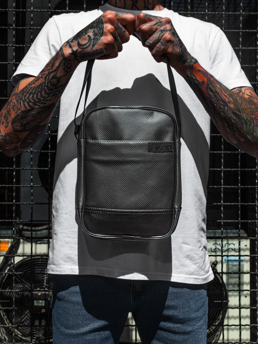 

Mессенджер BEZET Leather black - onesize