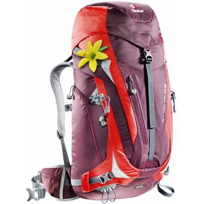 

Рюкзак Deuter ACT Trail PRO 38 SL 5522 aubergine-fire (3441215 5522)