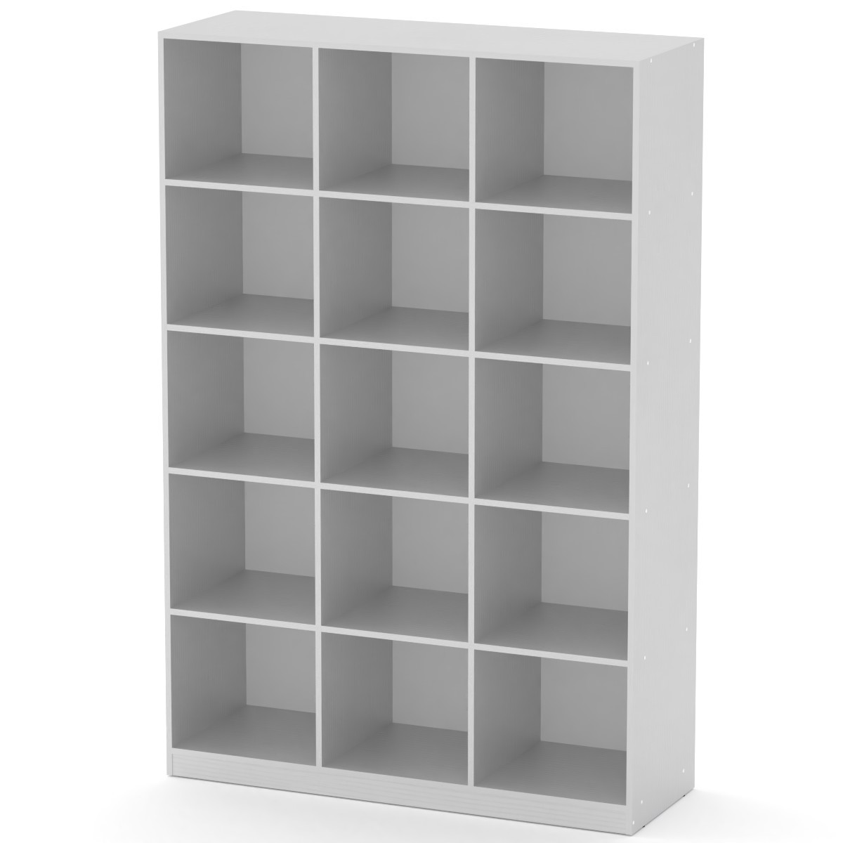 

Шкаф книжный Компанит КШ-3 альба (130х44,8х195 см)
