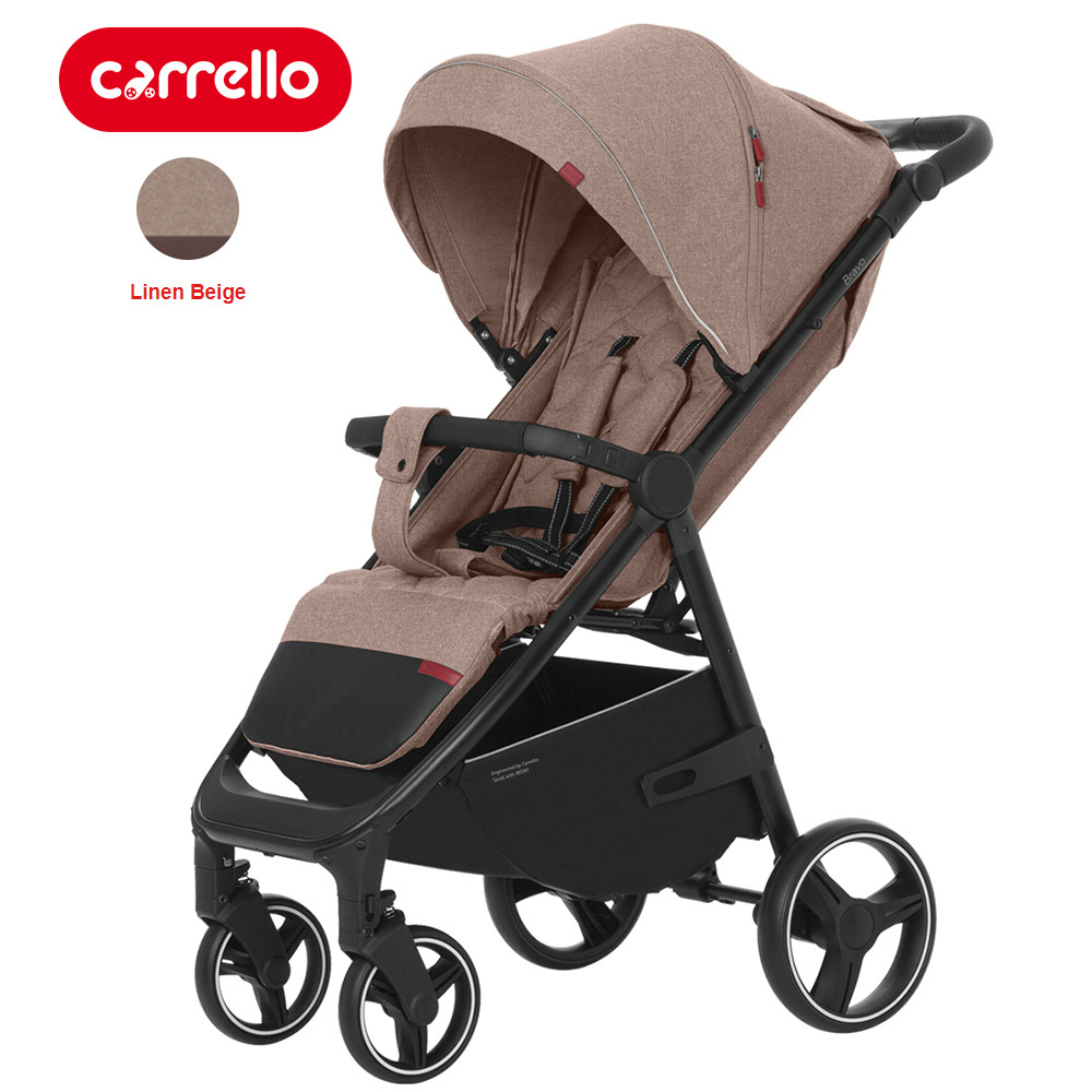 

Детская прогулочная коляска CARRELLO Bravo CRL-8512 Linen Beige Бежевый (CRL-8512 Linen Beige)