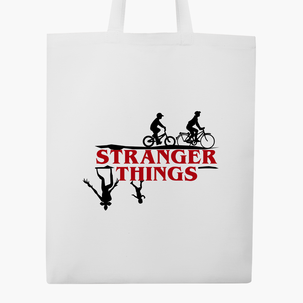 

Эко сумка шоппер Очень странные дела (Stranger Things) (9227-3405) 41x35 см Белоснежный
