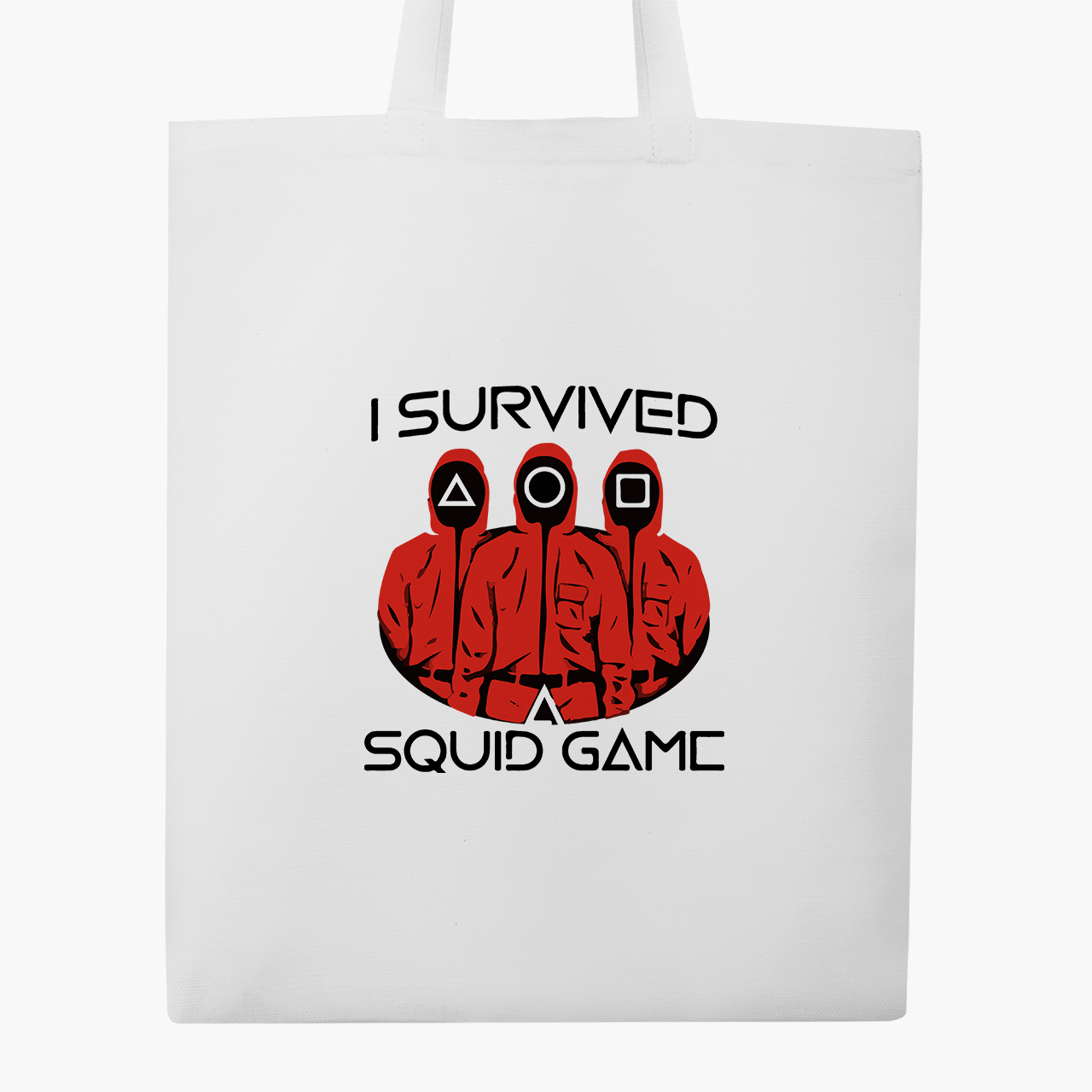 

Эко сумка шоппер Солдаты Игра в кальмара (Soldiers Squid Game) (9227-3384) 41x35 см Белоснежный